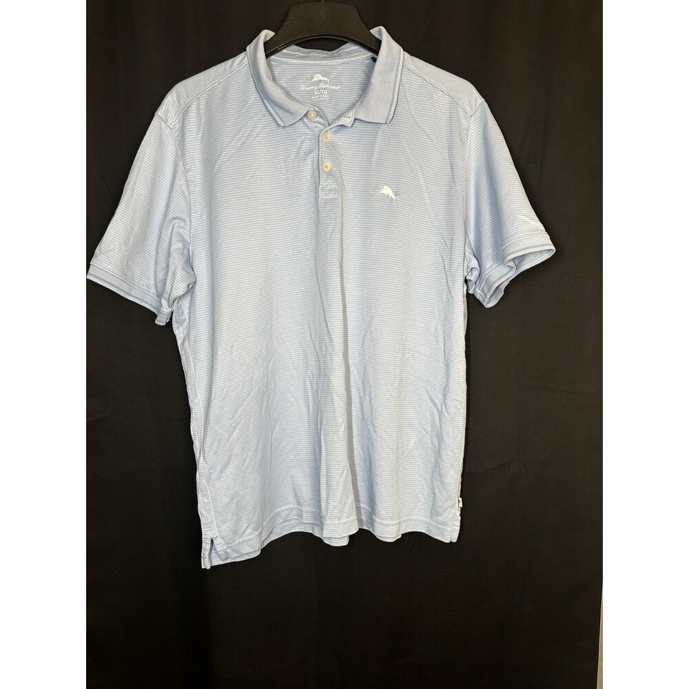 Tommy Bahama Men’s Polo Shirt XL Light Blue